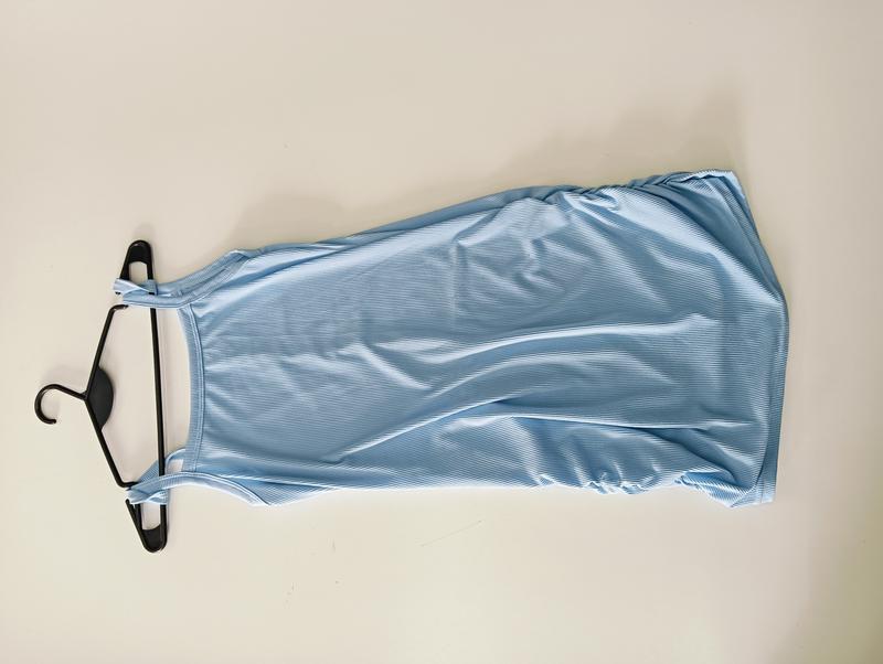 VESTIDO MORLEY CORTO CON FRUNCE