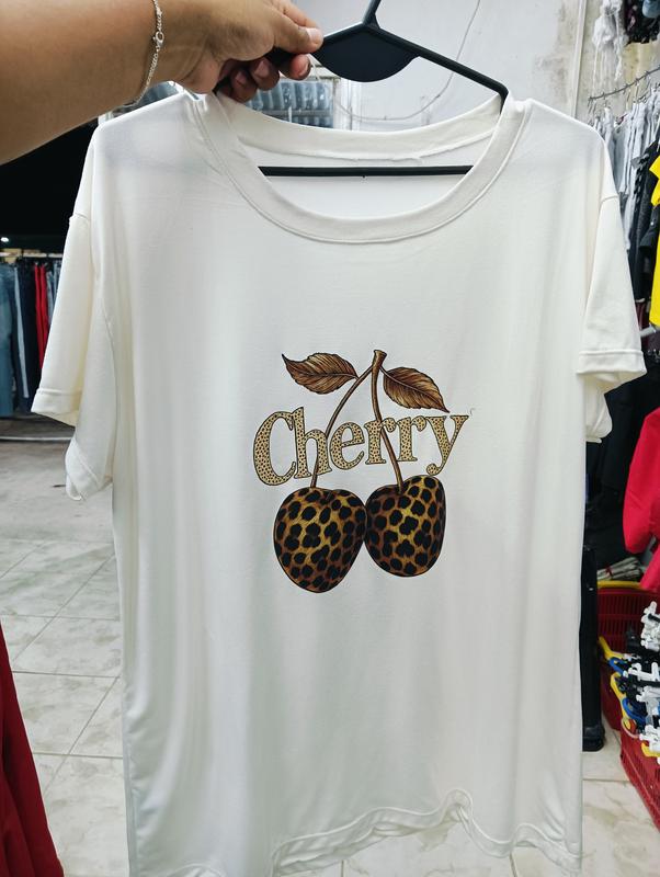 REMERA ESTAMPADA DE MODAL T.ESPECIAL DAMA